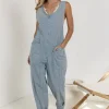 Bohme Madeline Jumpsuit in Striped
