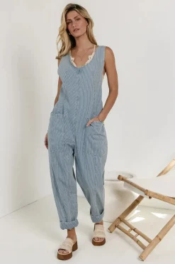 Bohme Madeline Jumpsuit in Striped