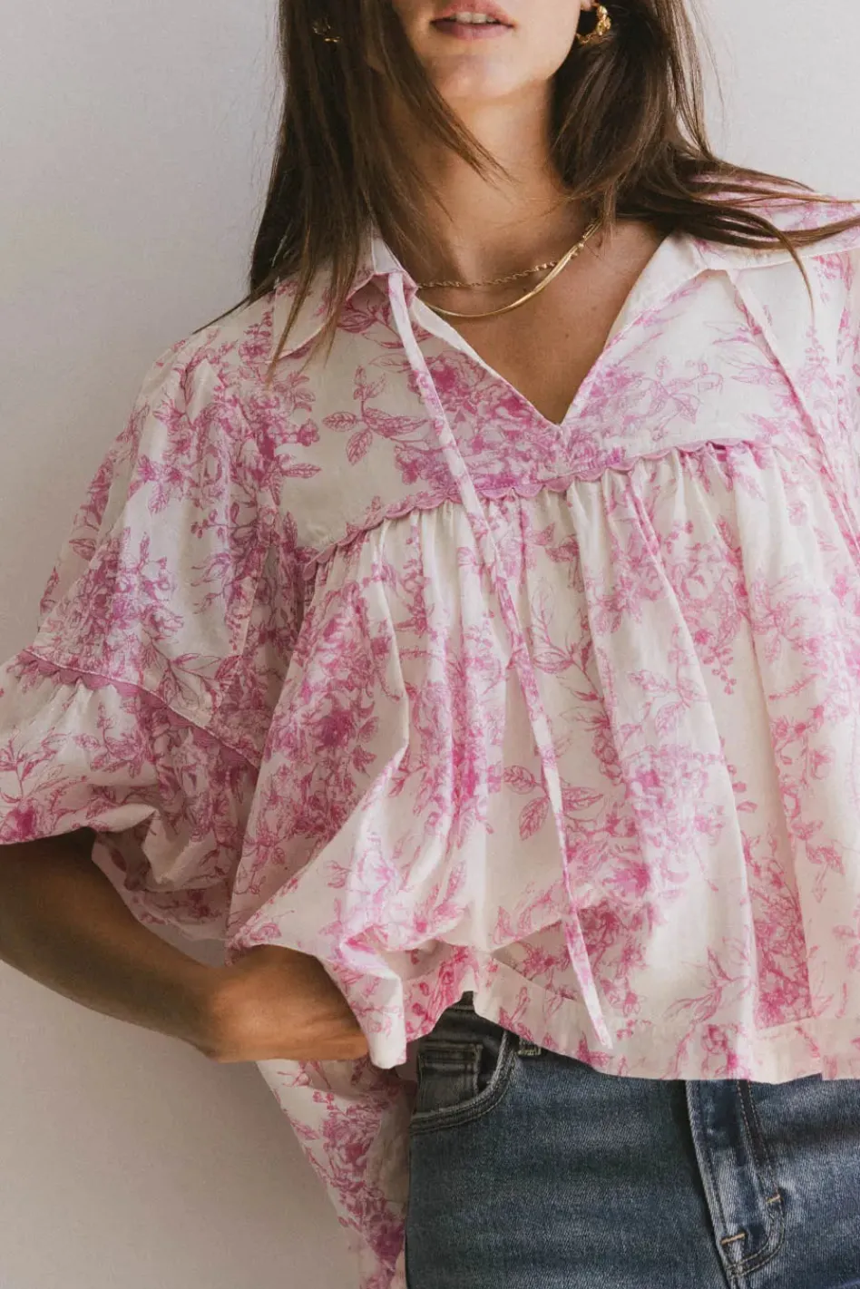 Bohme Madison Floral Blouse in