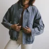 Bohme Maeve Denim Bomber Jacket