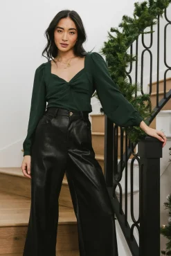 Bohme Maeve Twist Front Blouse in
