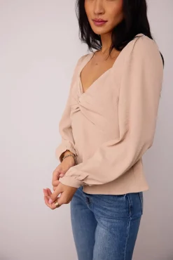 Bohme Maeve Twist Front Blouse in