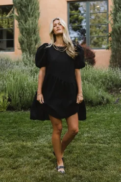 Bohme Maison Textured Mini Dress in