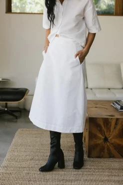 Bohme Mallory Textured Skirt in