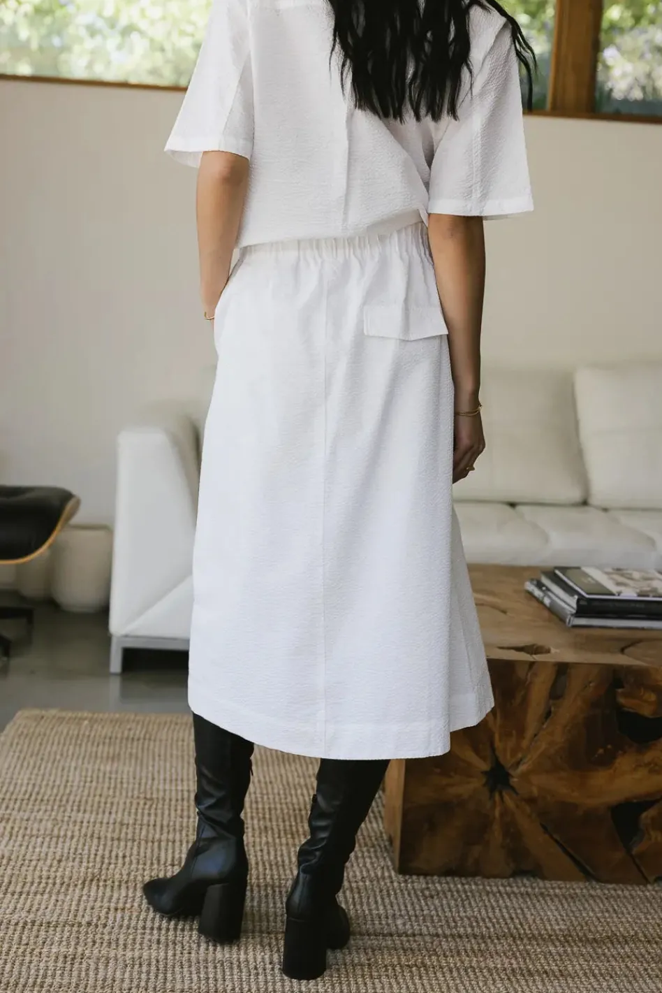 Bohme Mallory Textured Skirt in