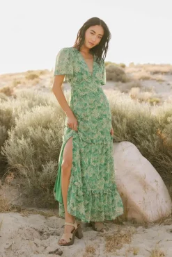 Bohme Manoella Floral Maxi Dress in