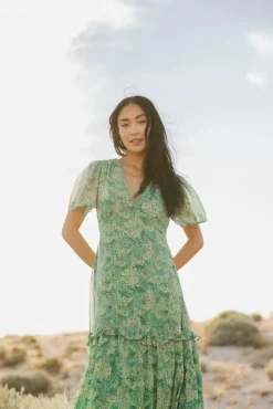 Bohme Manoella Floral Maxi Dress in