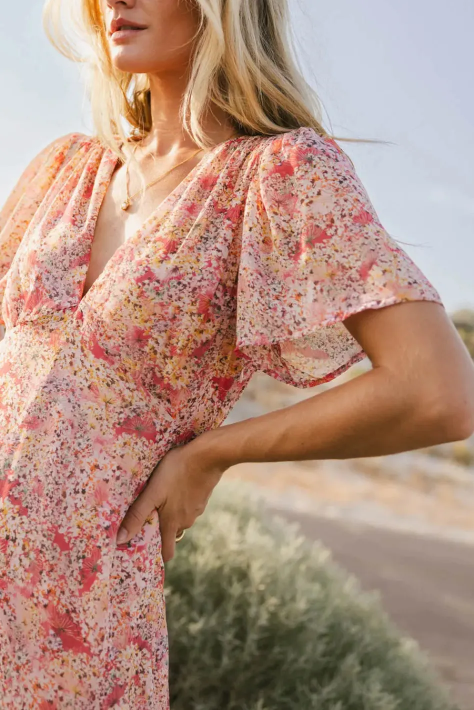 Bohme Manoella Floral Maxi Dress in - FINAL SALE