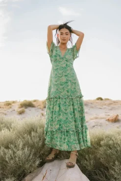Bohme Manoella Floral Maxi Dress in
