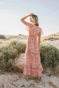 Bohme Manoella Floral Maxi Dress in - FINAL SALE