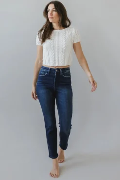 Bohme Maria Slim Straight Leg Jeans - FINAL SALE