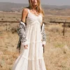 Bohme Maria Tulle Midi Dress in