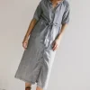 Bohme Marigold Denim Midi Dress