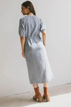 Bohme Marigold Denim Midi Dress
