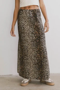 Bohme Marlo Leopard Skirt