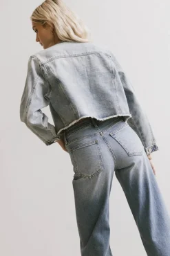 Bohme Marlowe Cropped Denim Jacket