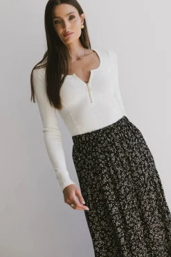Bohme Matilda Half Zip Top in