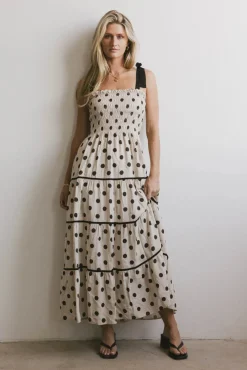 Bohme Matilda Polka Dot Midi Dress