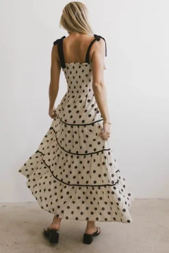 Bohme Matilda Polka Dot Midi Dress