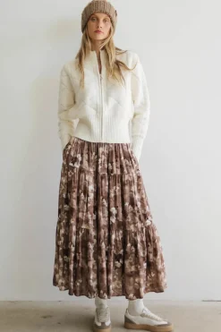 Bohme Maxine Floral Skirt in