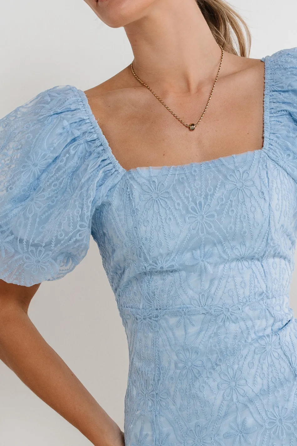 Bohme Maye Lace Mini Dress in - FINAL SALE