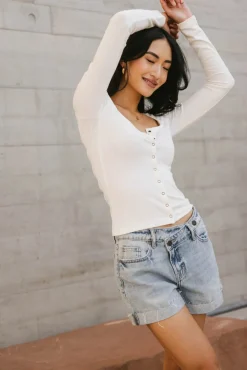 Bohme Maylinn Ribbed Top in