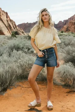 Bohme Mckay Button Fly Shorts - FINAL SALE