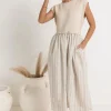 Bohme McKensley Contrast Midi Dress - FINAL SALE