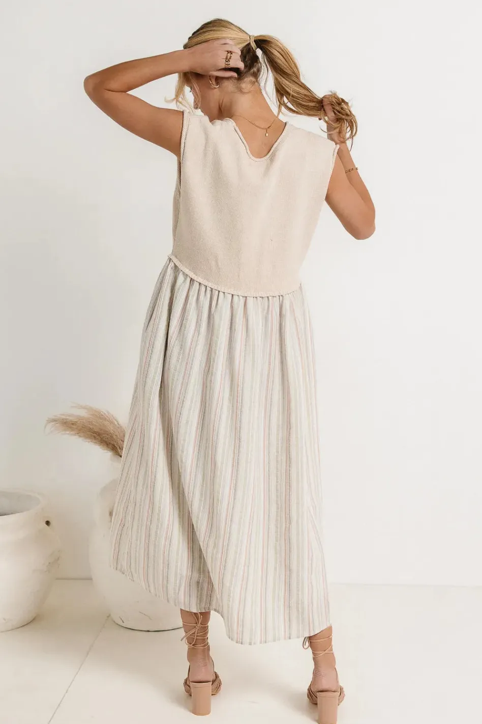 Bohme McKensley Contrast Midi Dress - FINAL SALE