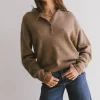 Bohme Meli Button Front Knit Sweater in
