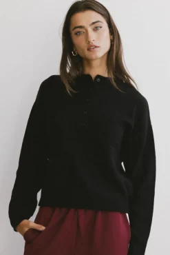 Bohme Meli Button Front Knit Sweater in