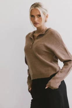 Bohme Meli Button Front Knit Sweater in