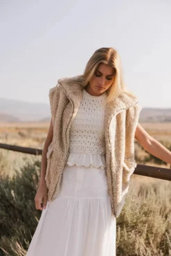 Bohme Melodie Sherpa Fleece Vest
