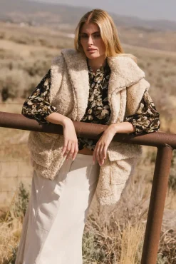 Bohme Melodie Sherpa Fleece Vest