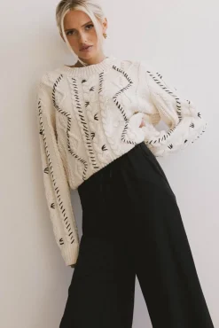 Bohme Milani Cable Knit Sweater