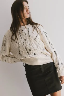 Bohme Milani Cable Knit Sweater
