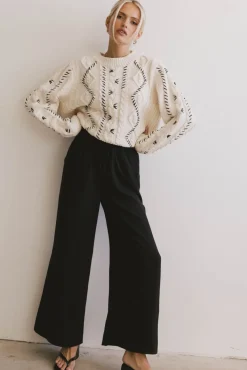 Bohme Milani Cable Knit Sweater
