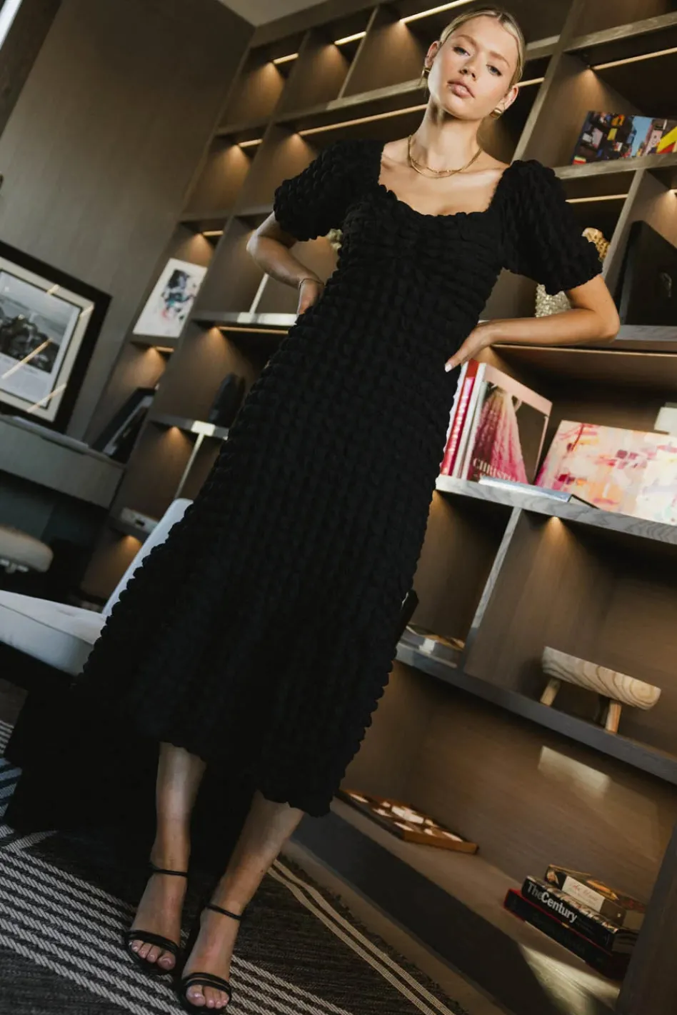 Bohme Miley Bubble Texture Dress in