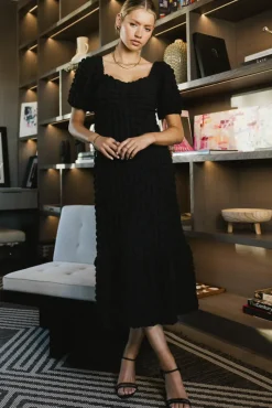 Bohme Miley Bubble Texture Dress in