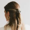 Bohme Mini Cutout Claw Clip in Checkered