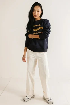 Bohme Minnesota Embroidered Sweatshirt - FINAL SALE