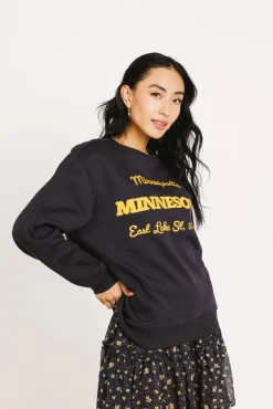 Bohme Minnesota Embroidered Sweatshirt - FINAL SALE