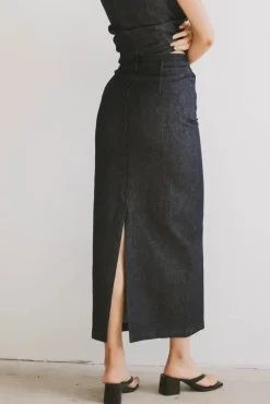 Bohme Miriam Denim Maxi Skirt