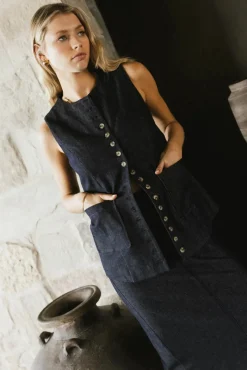 Bohme Miriam Denim Vest