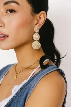 Bohme Mora Two-Tone Earrings