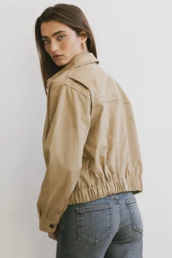 Bohme Myli Faux Suede Jacket