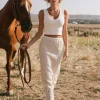 Bohme Nanet Crocheted Maxi Skirt in