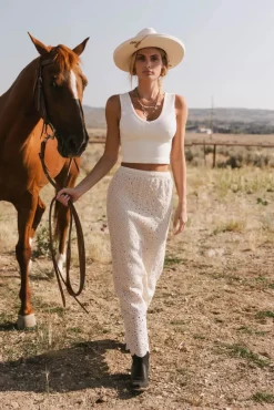 Bohme Nanet Crocheted Maxi Skirt in