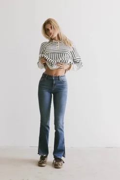 Bohme Nellie Cropped Bootcut Jeans