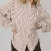 Bohme Niri Striped Button Up in